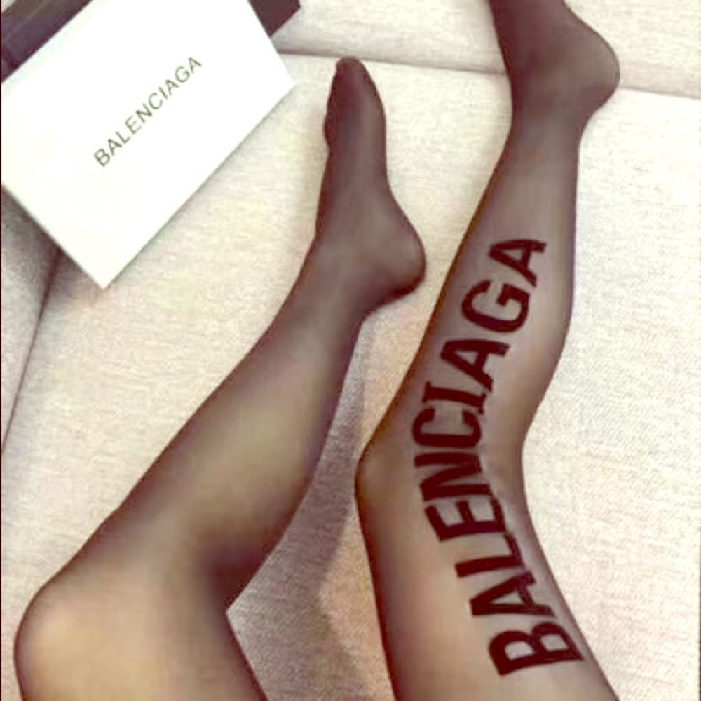 Balenciaga woman’s stockings..